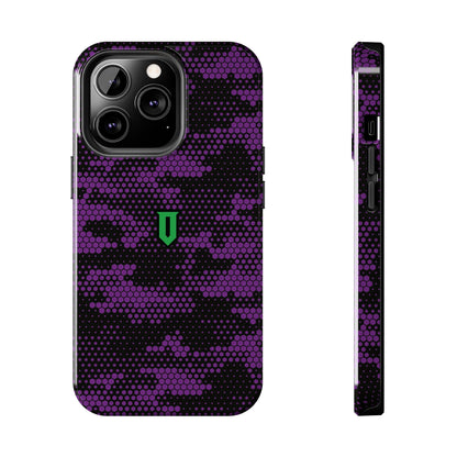 Purple Hex Camo Phone Case - Optimus