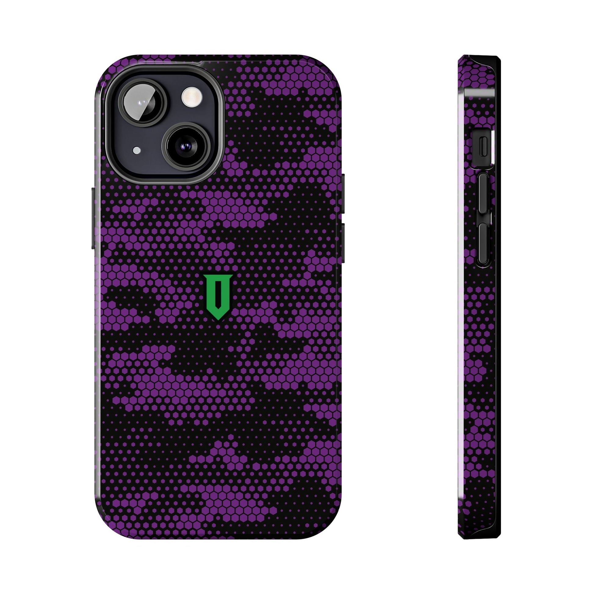 Purple Hex Camo Phone Case - Optimus