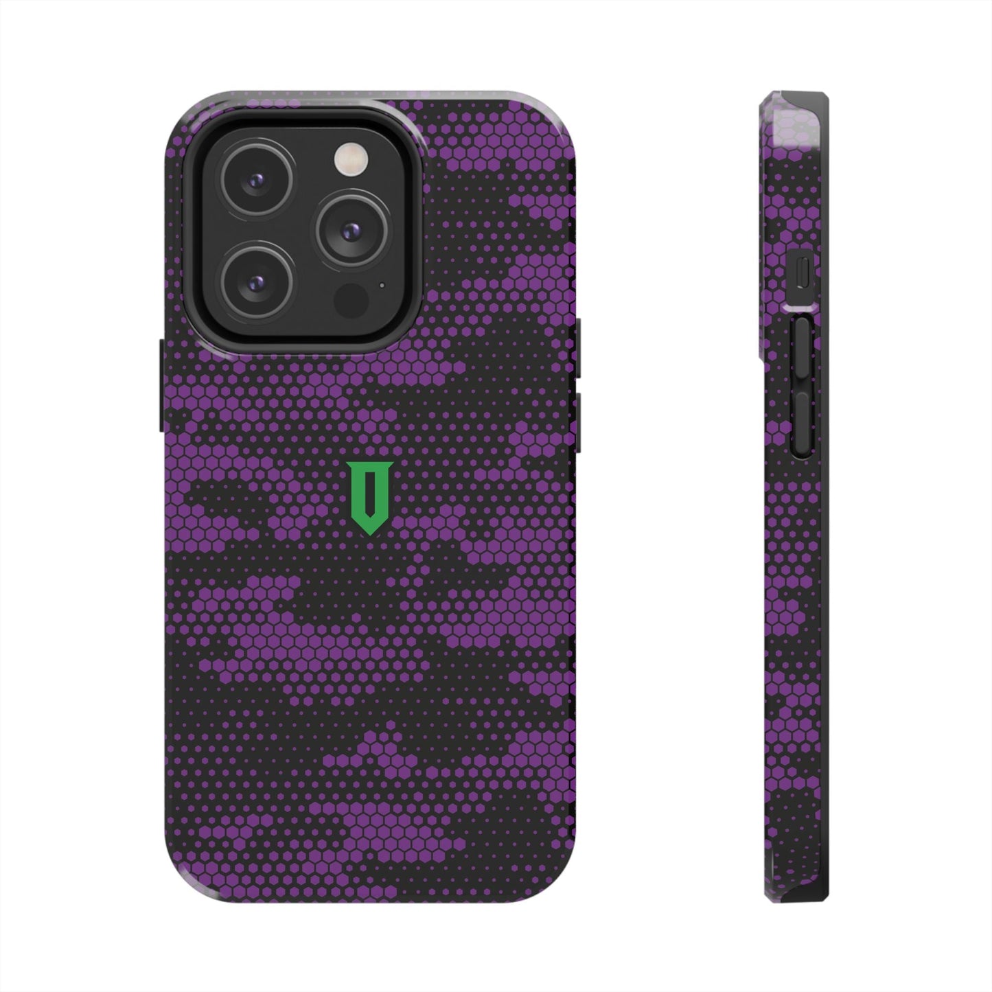 Purple Hex Camo Phone Case - Optimus