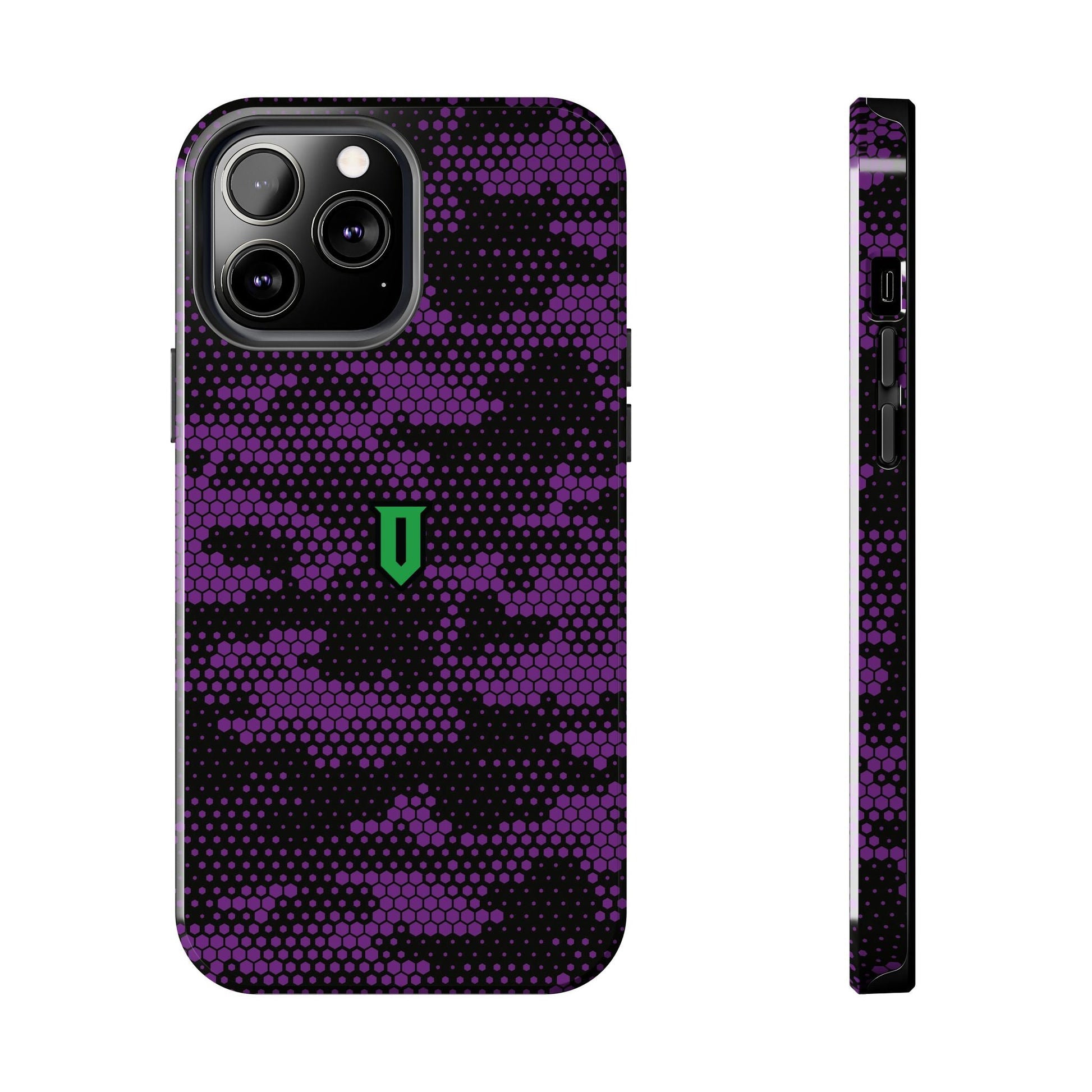 Purple Hex Camo Phone Case - Optimus