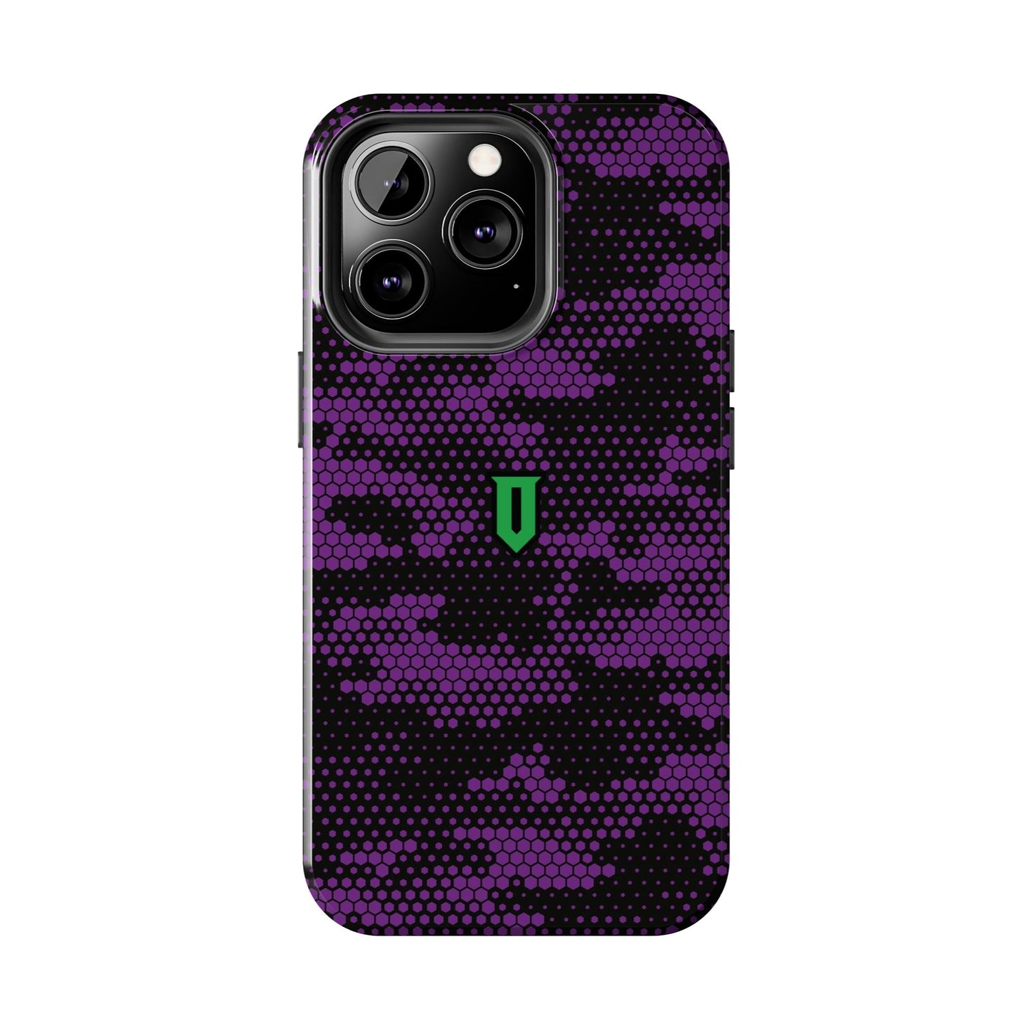 Purple Hex Camo Phone Case - Optimus