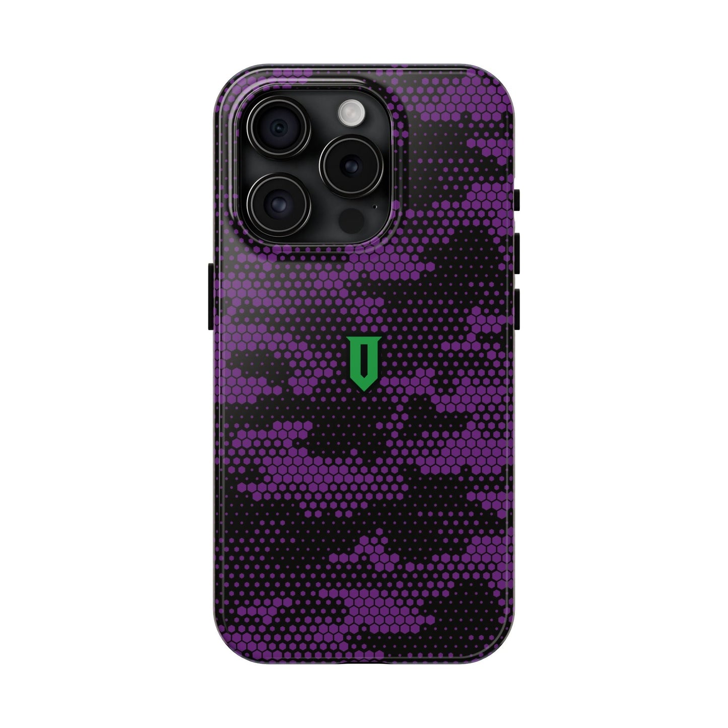 Purple Hex Camo Phone Case - Optimus