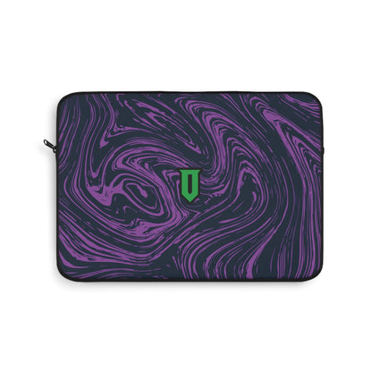 Purple Marble Laptop Sleeve - Optimus