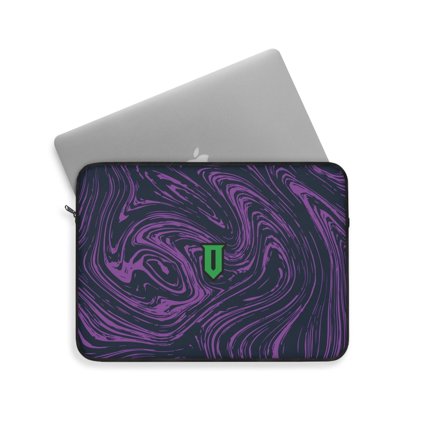 Purple Marble Laptop Sleeve - Optimus