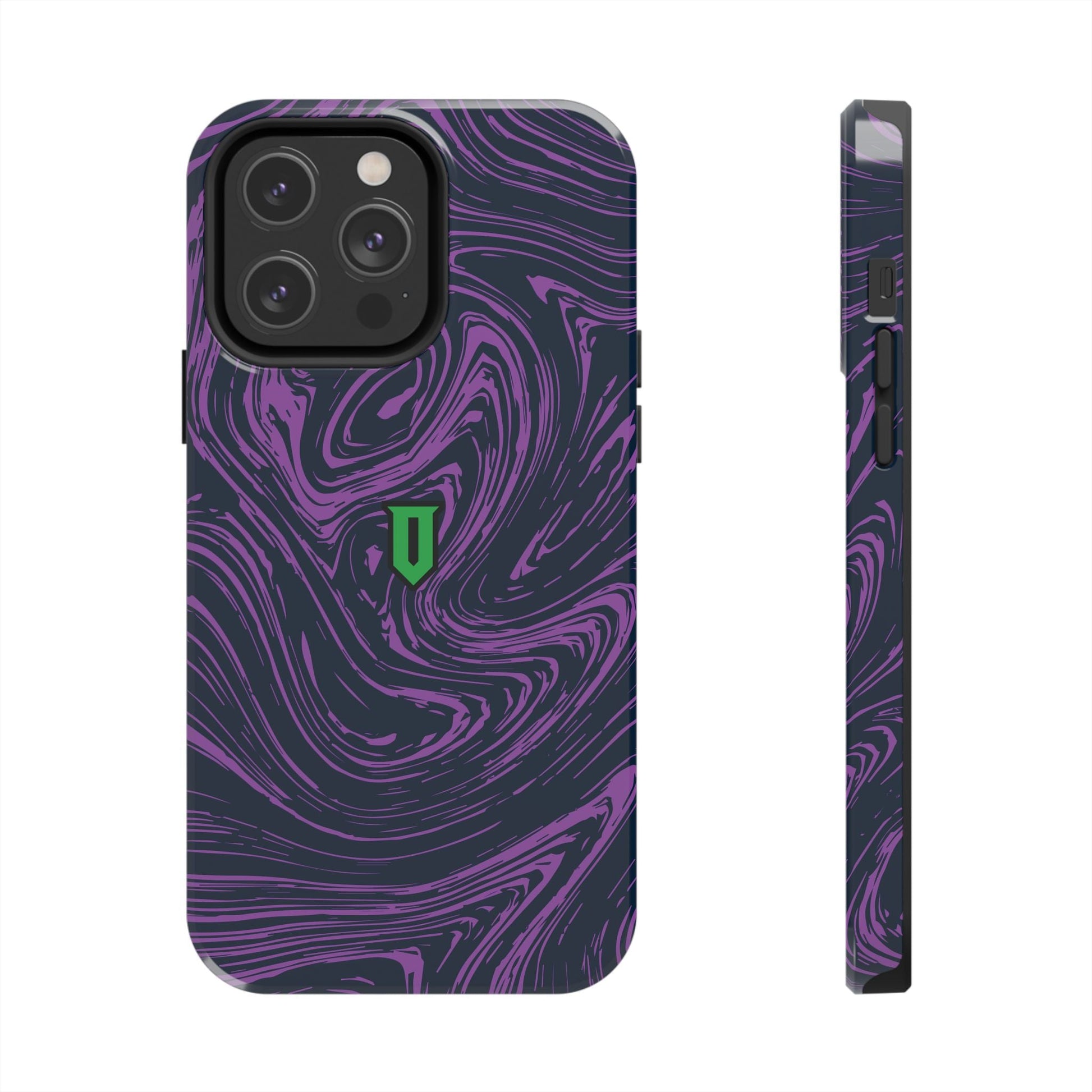 Purple Marble Phone Case - Optimus