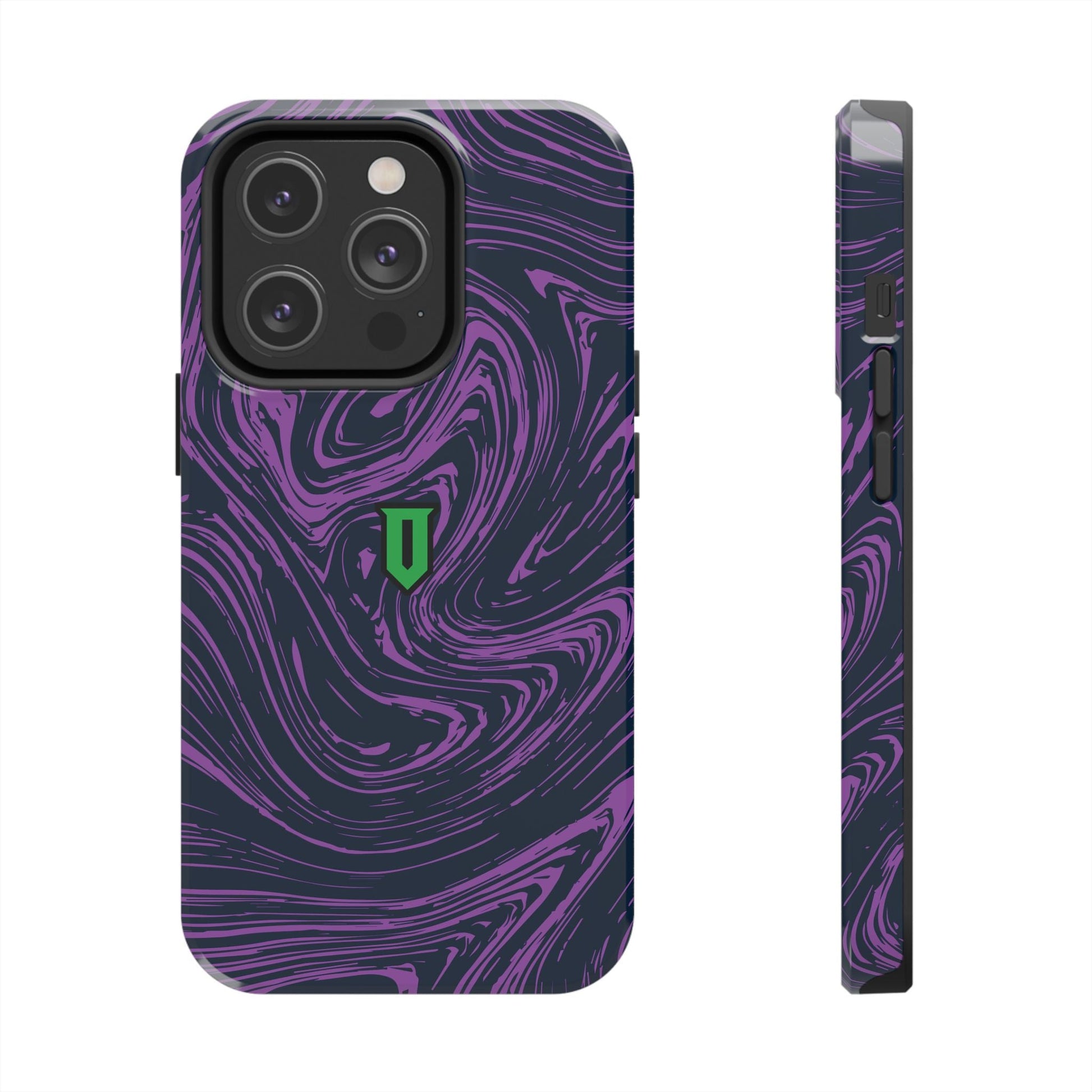 Purple Marble Phone Case - Optimus