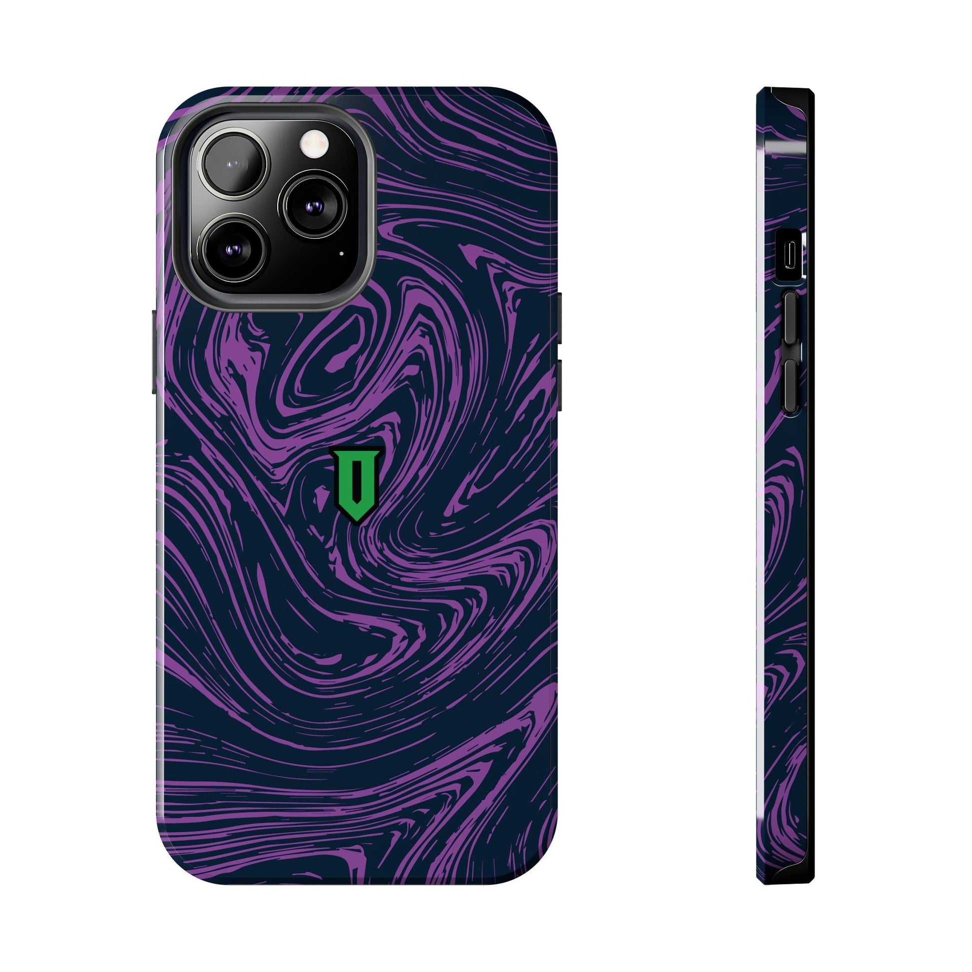 Purple Marble Phone Case - Optimus