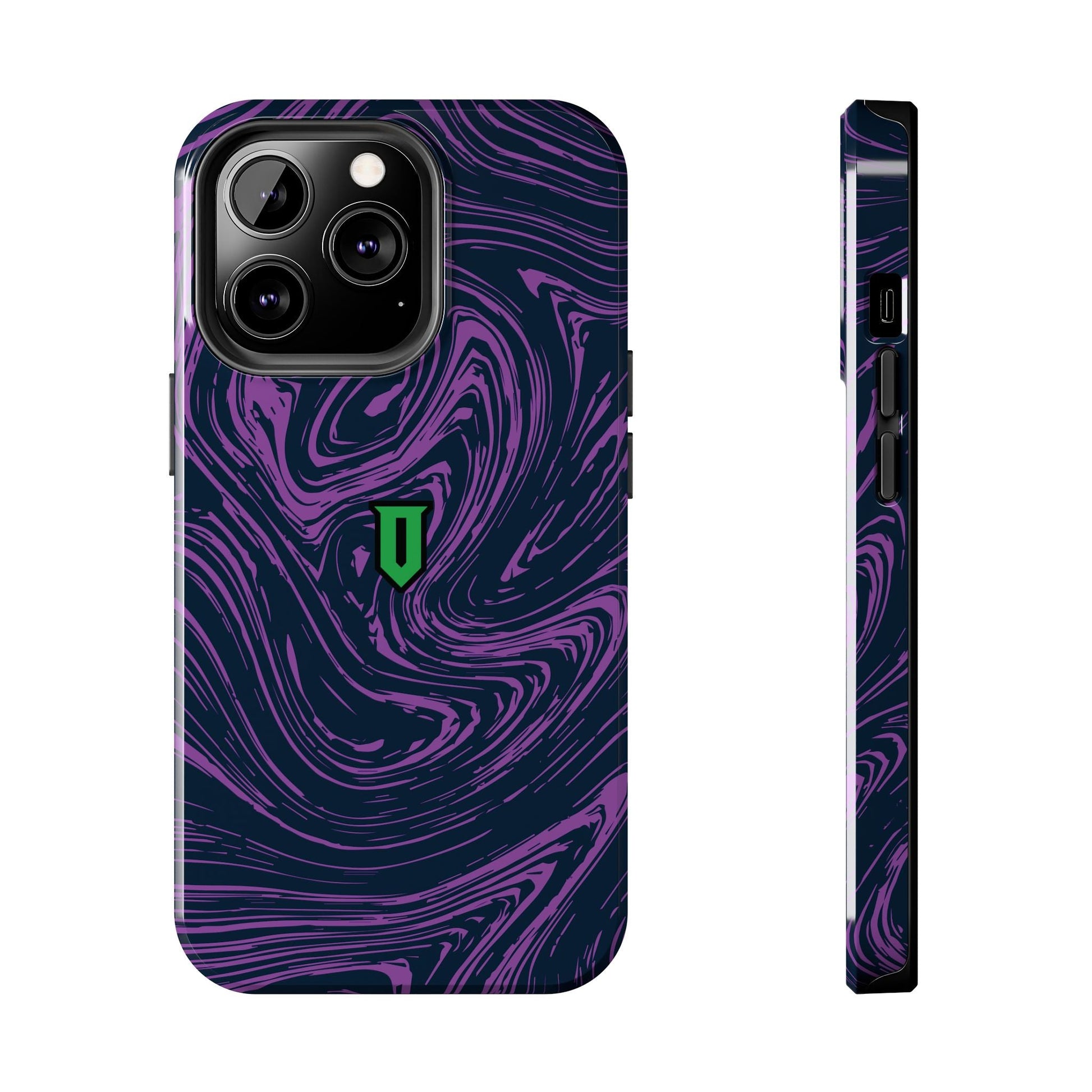 Purple Marble Phone Case - Optimus