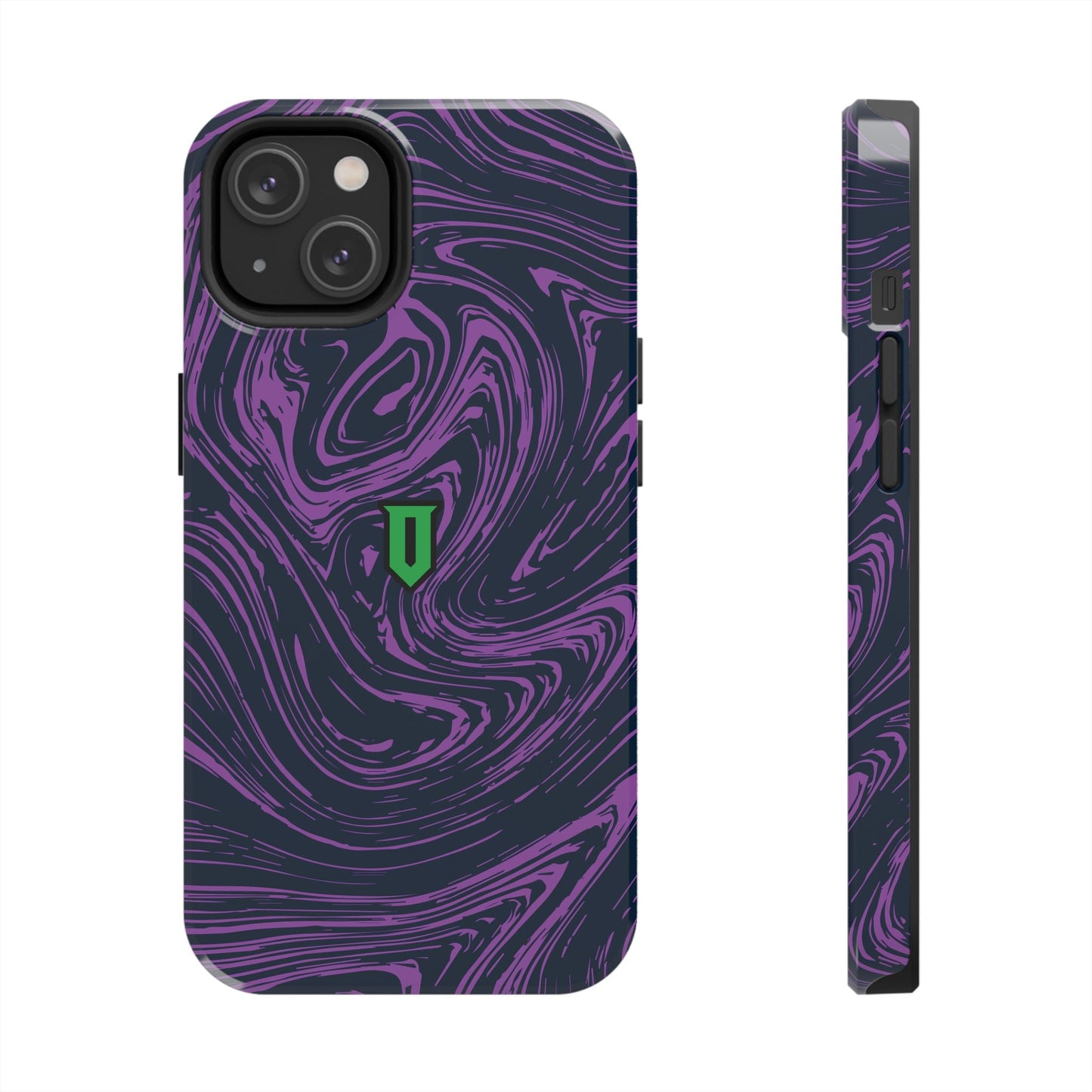 Purple Marble Phone Case - Optimus