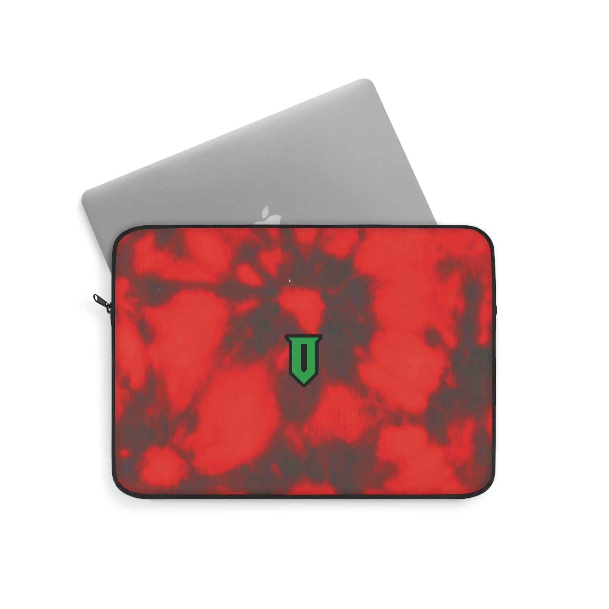 Red Acid Dye Laptop Sleeve - Optimus