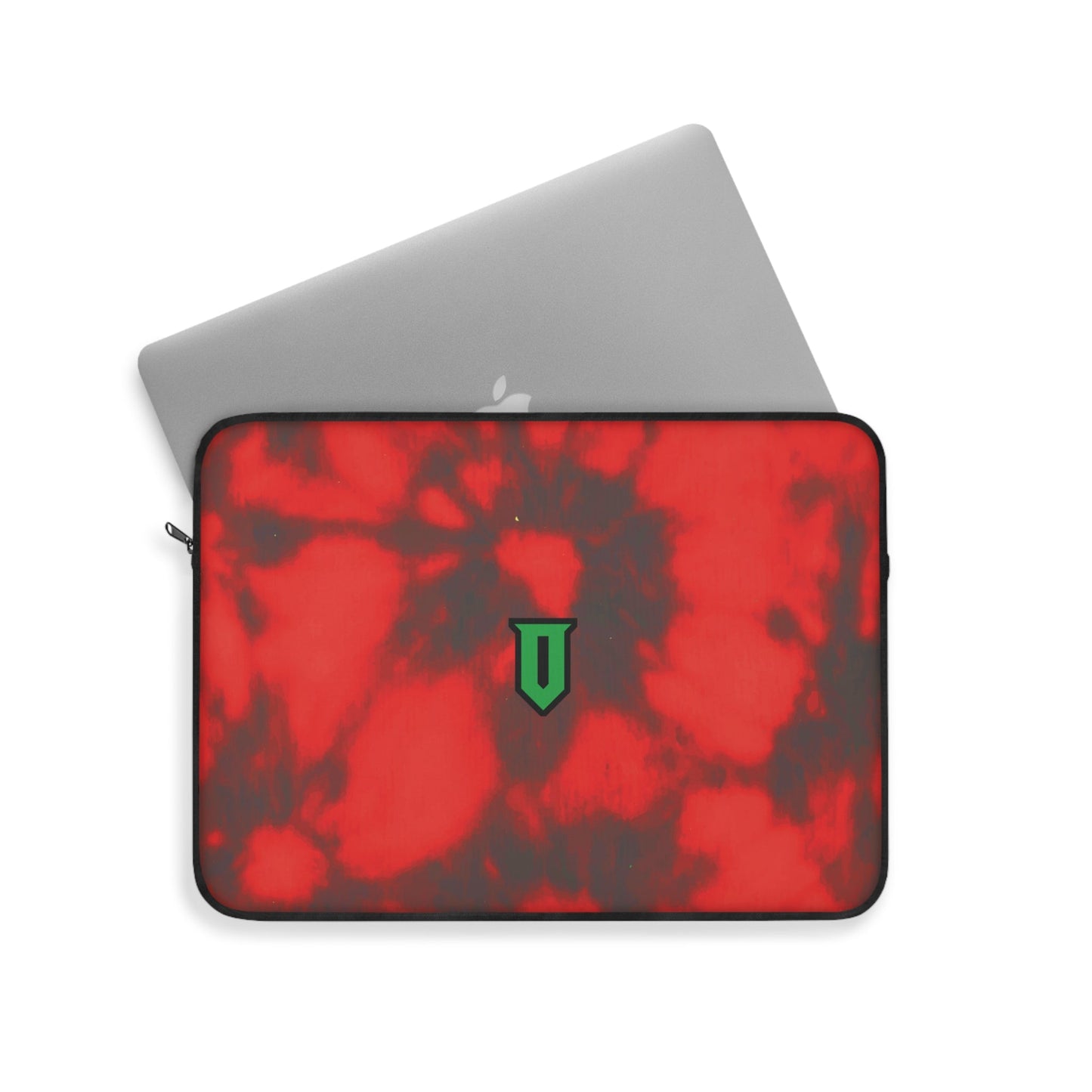 Red Acid Dye Laptop Sleeve - Optimus