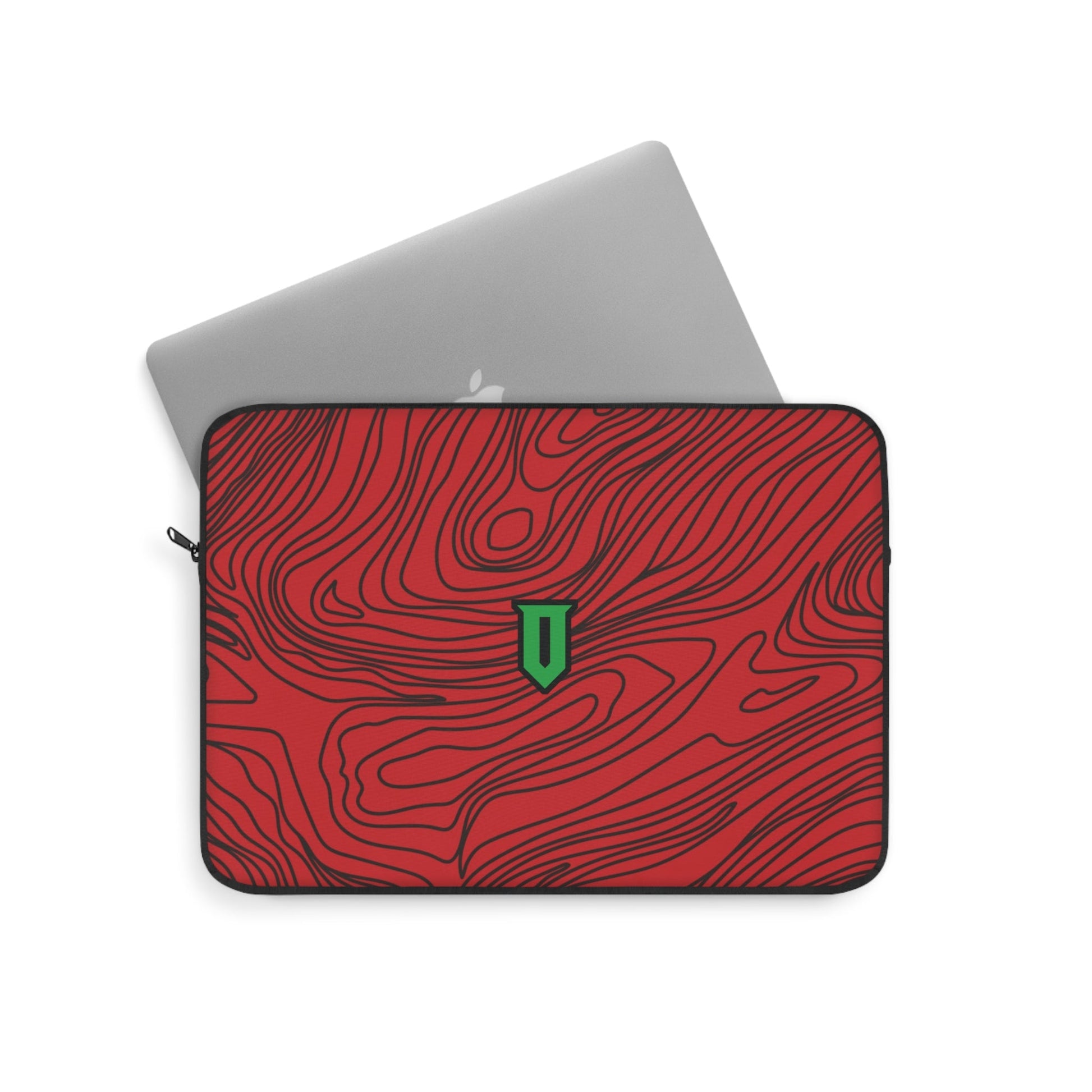 Red Damascus Laptop Sleeve - Optimus