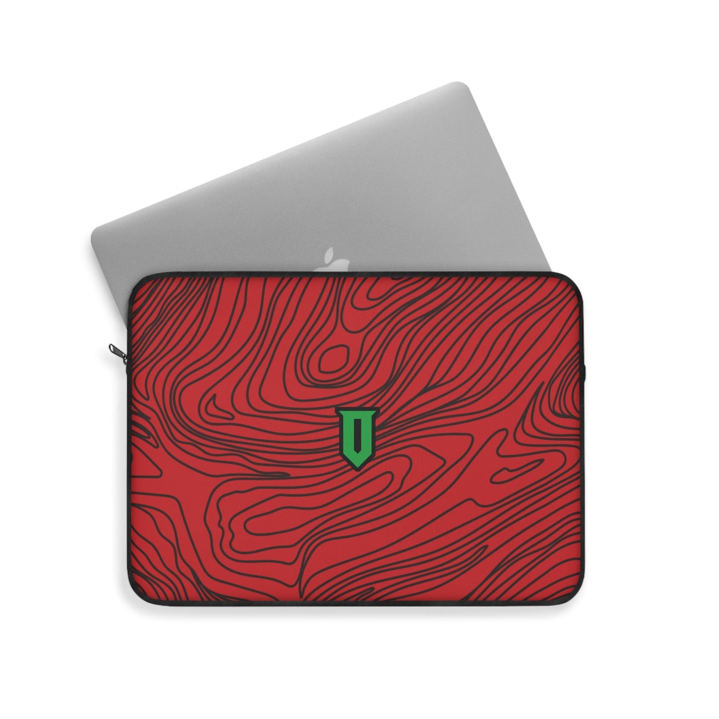 Red Damascus Laptop Sleeve - Optimus