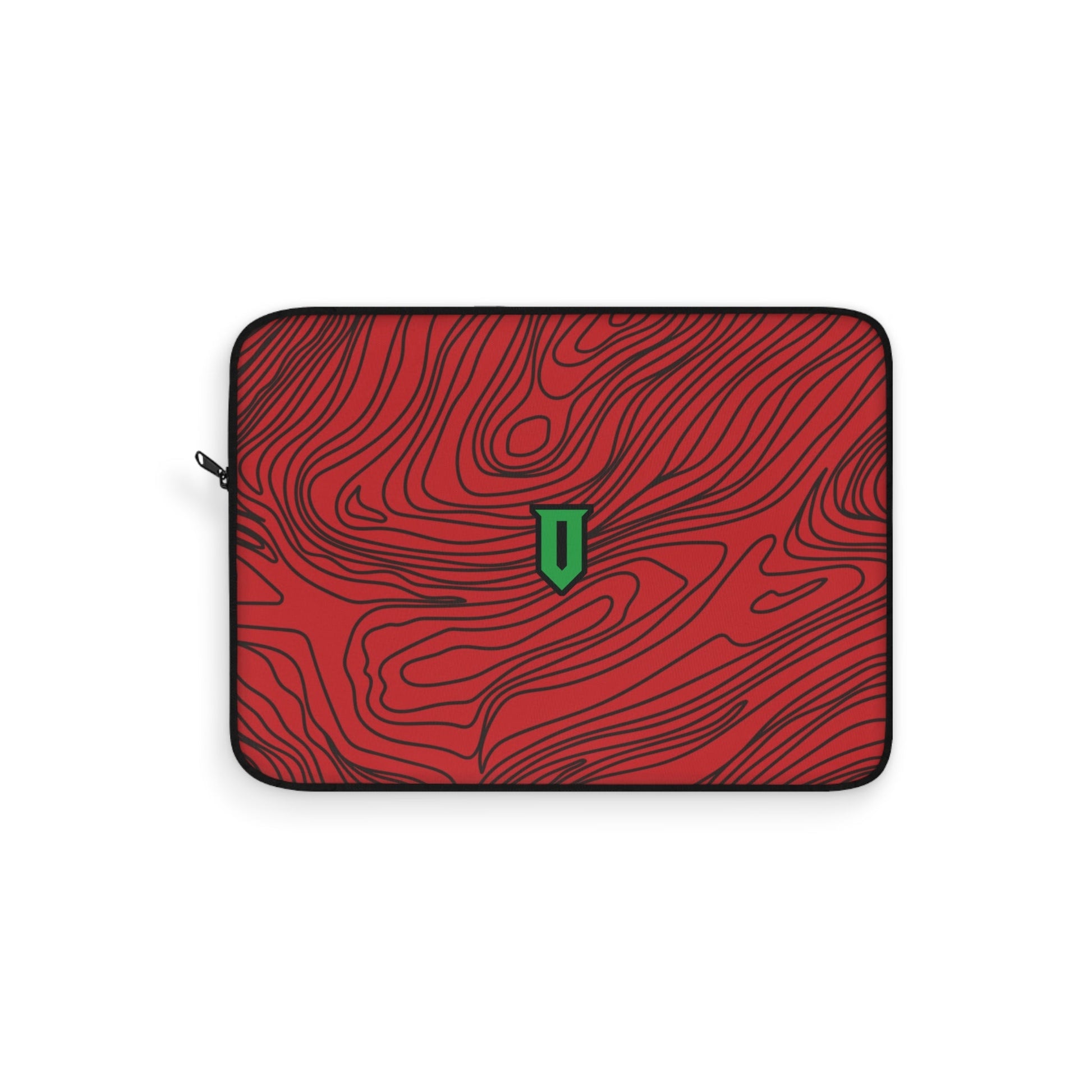 Red Damascus Laptop Sleeve - Optimus