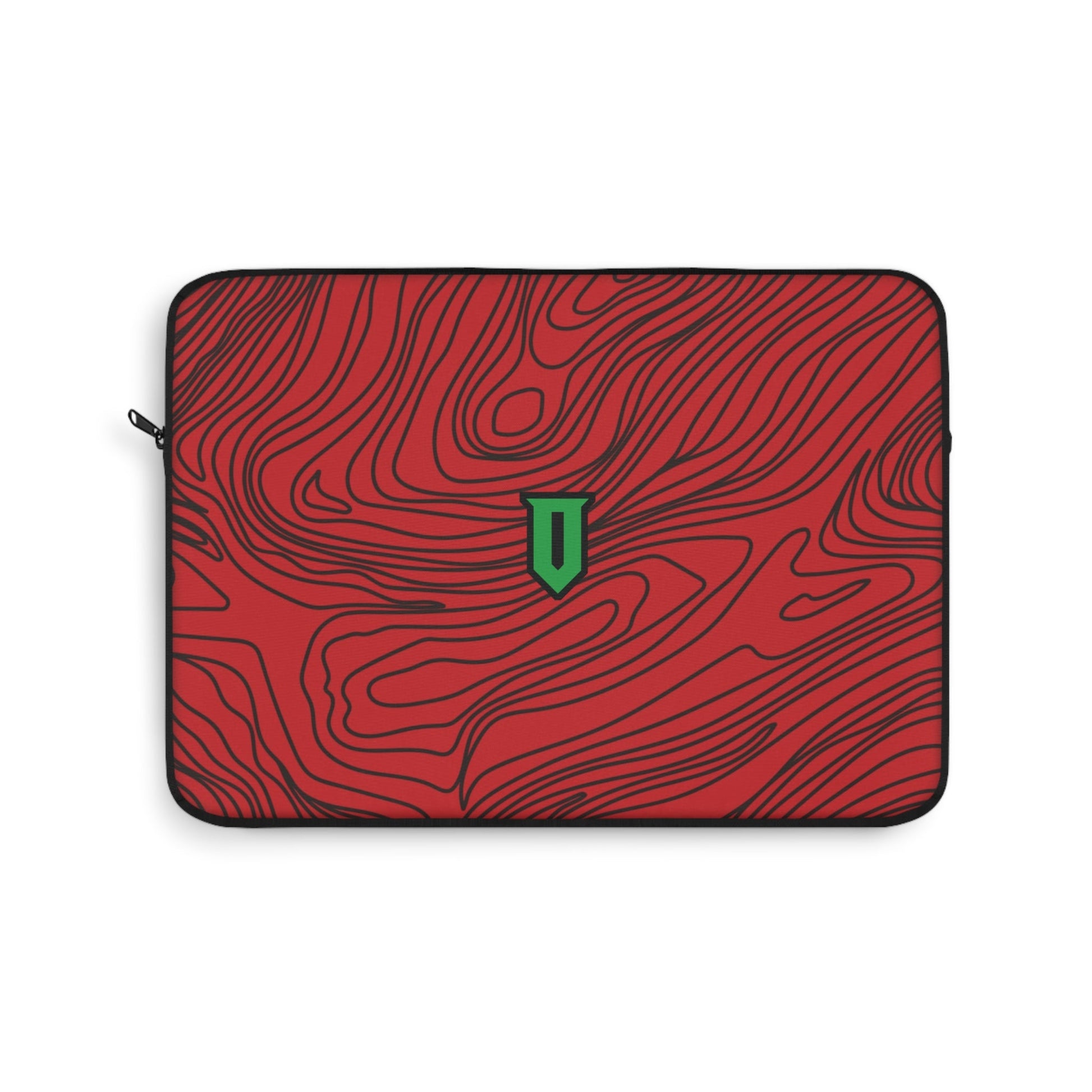 Red Damascus Laptop Sleeve - Optimus