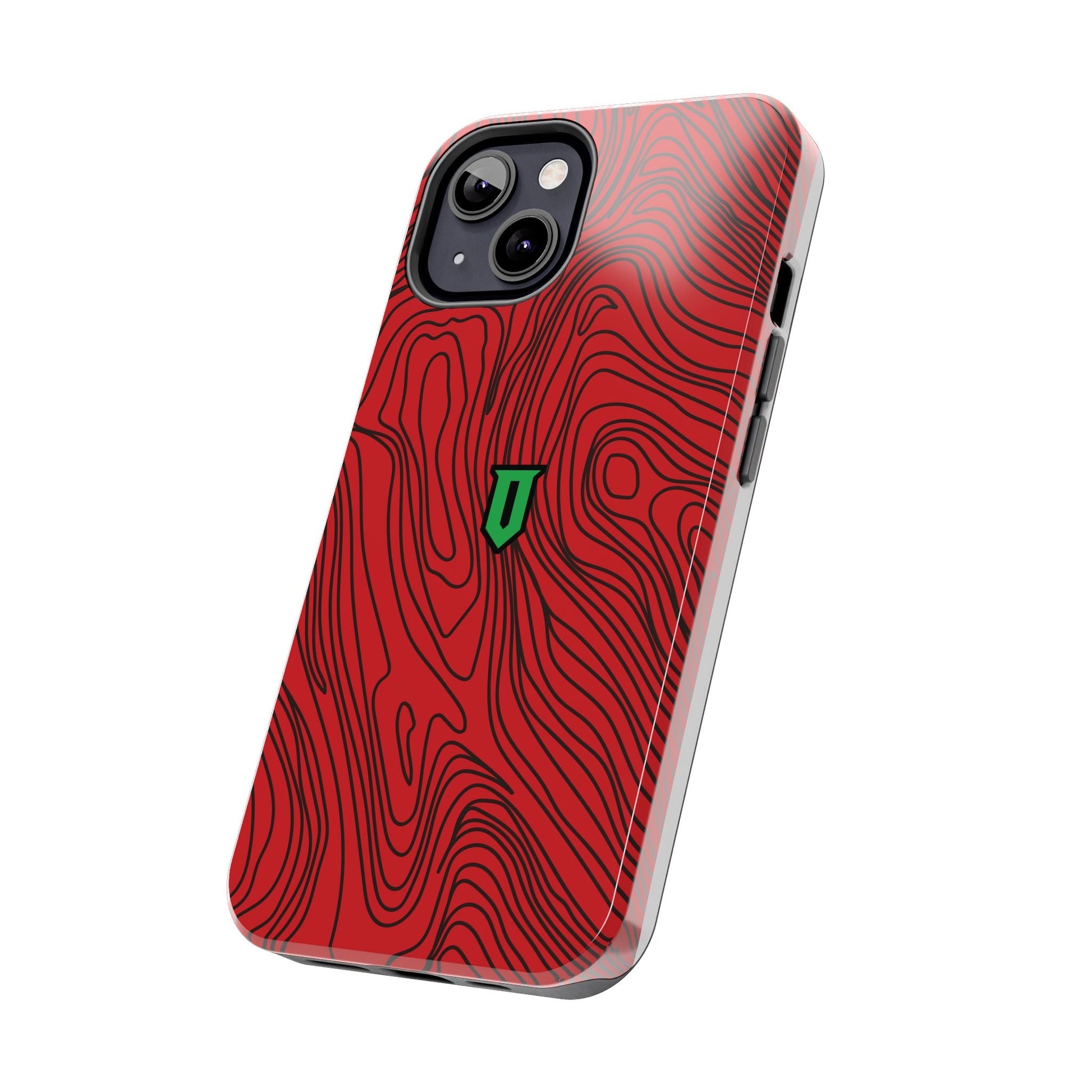 Red Damascus Phone Case - Optimus