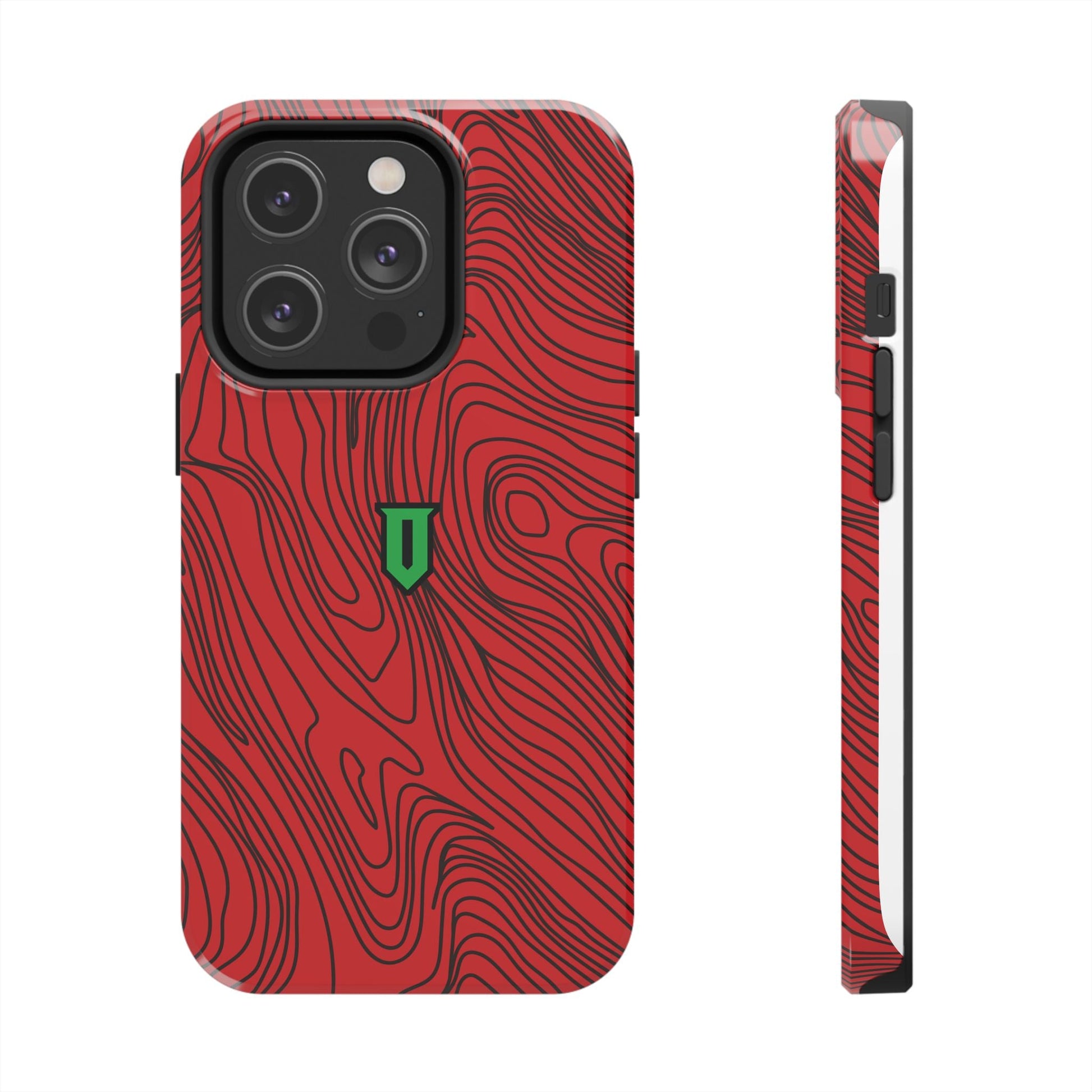 Red Damascus Phone Case - Optimus