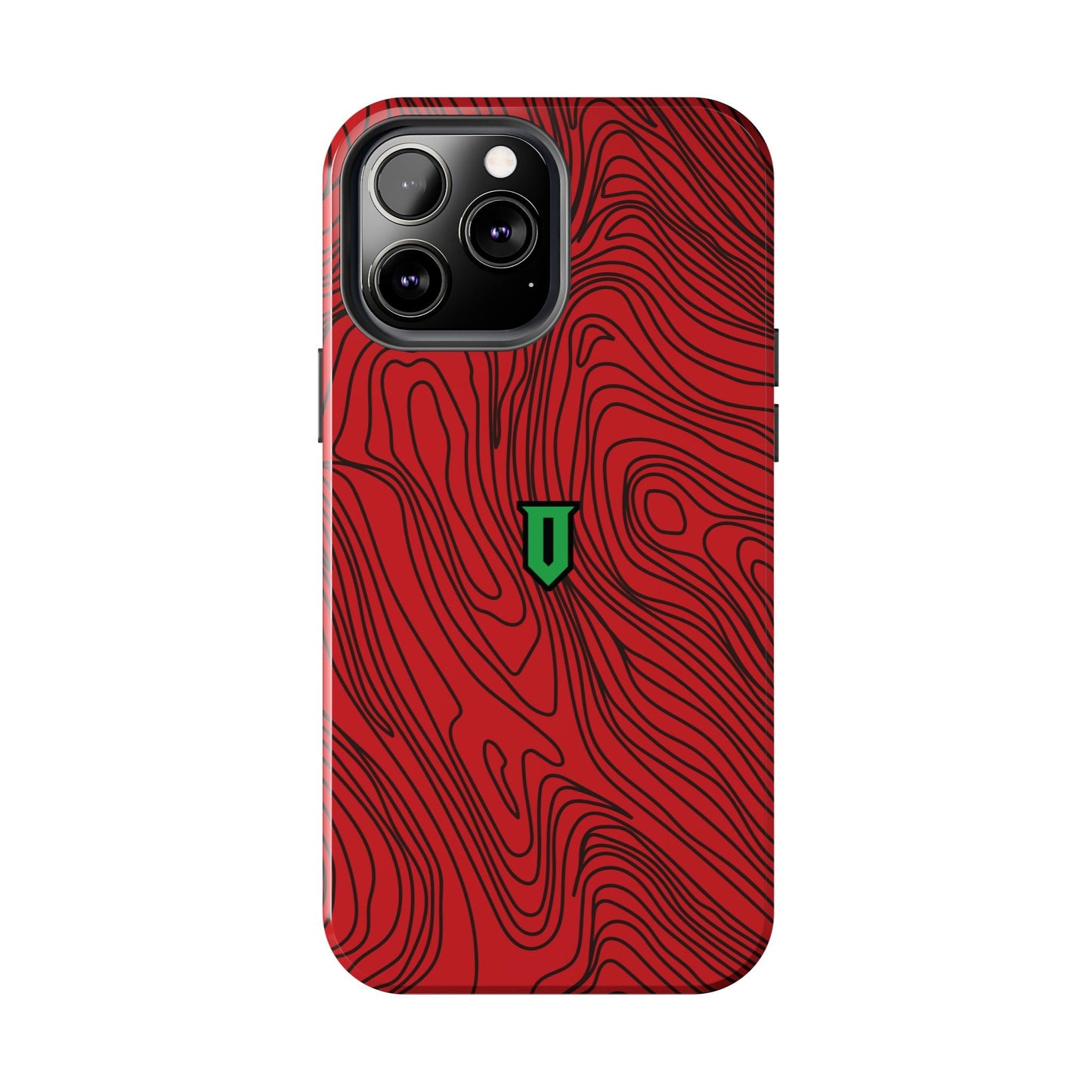 Red Damascus Phone Case - Optimus