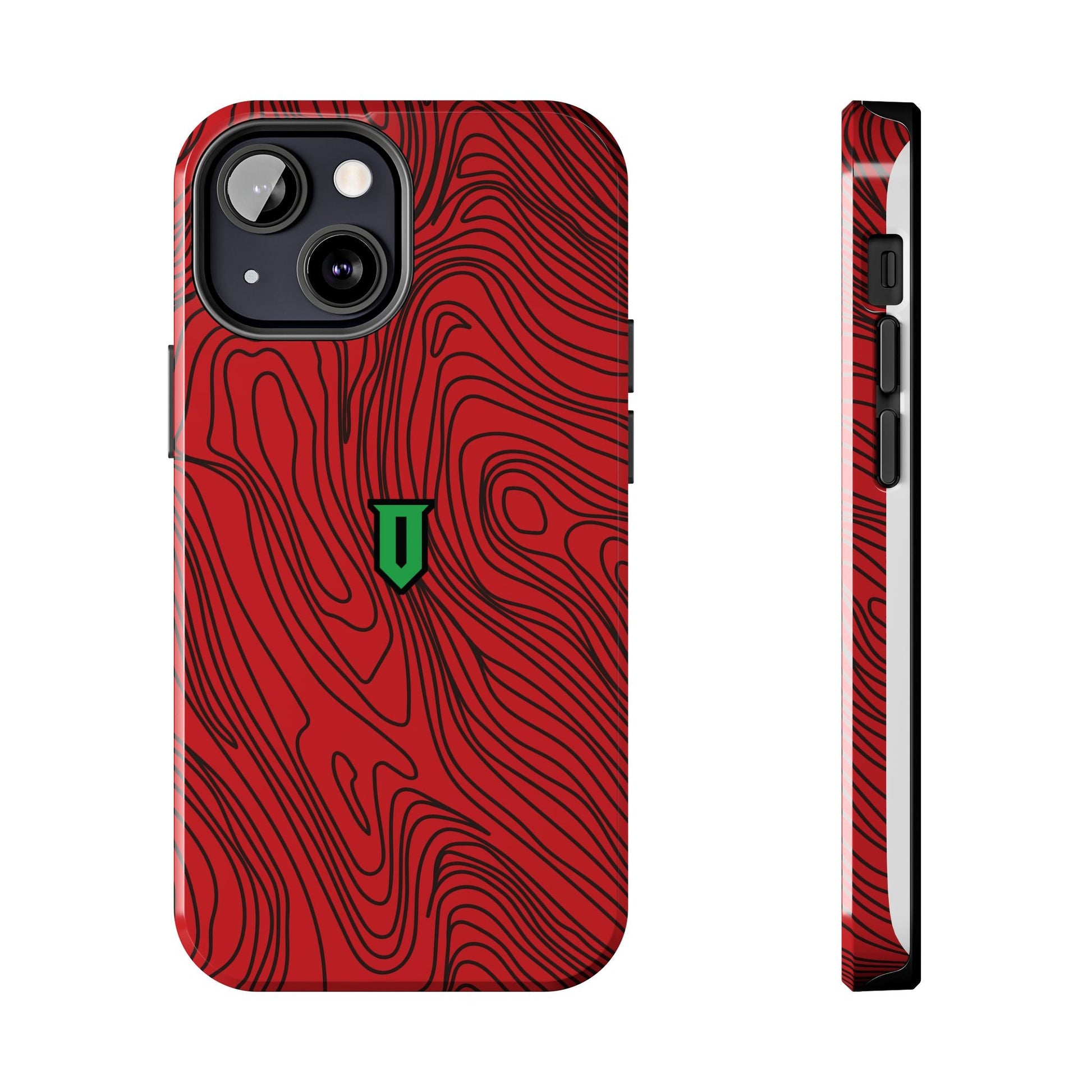 Red Damascus Phone Case - Optimus