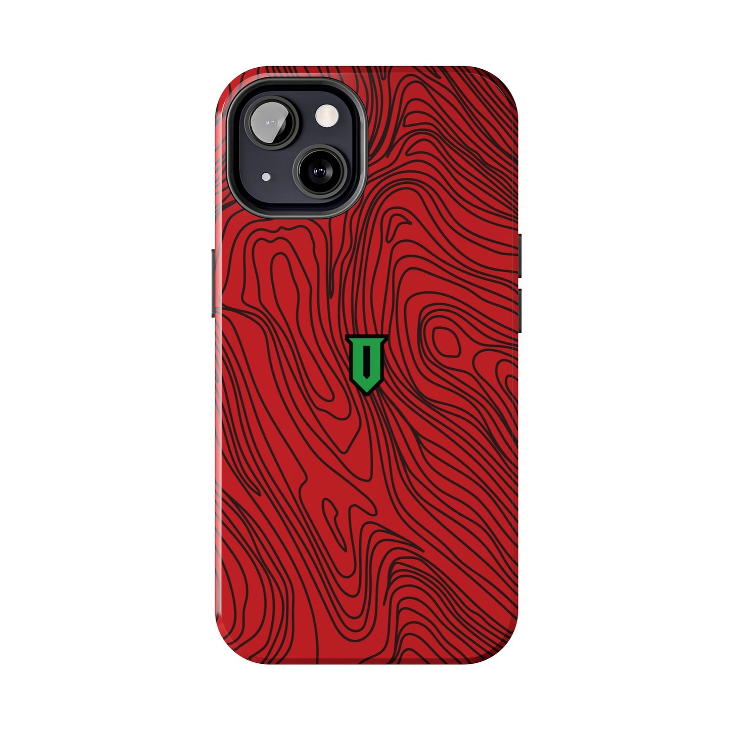 Red Damascus Phone Case - Optimus