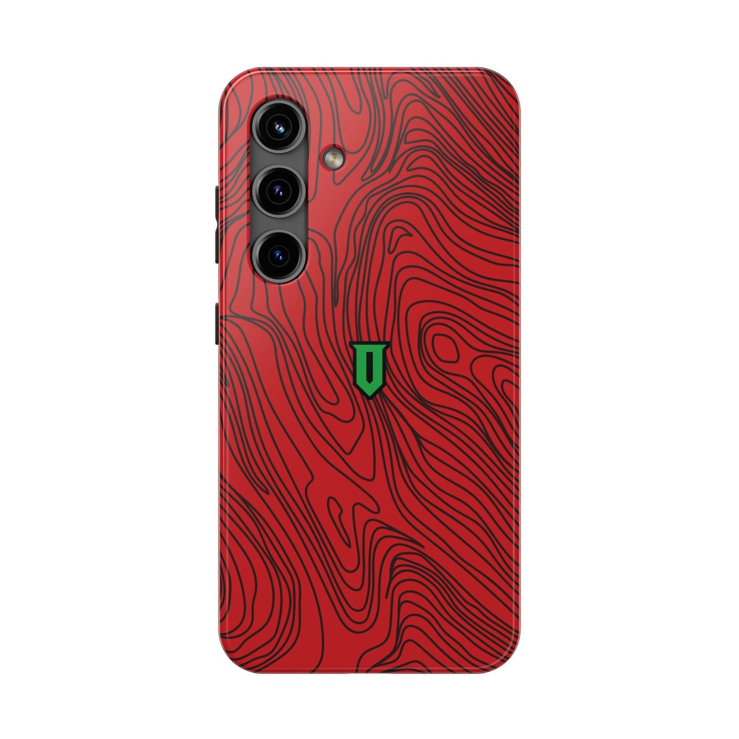 Red Damascus Phone Case - Optimus