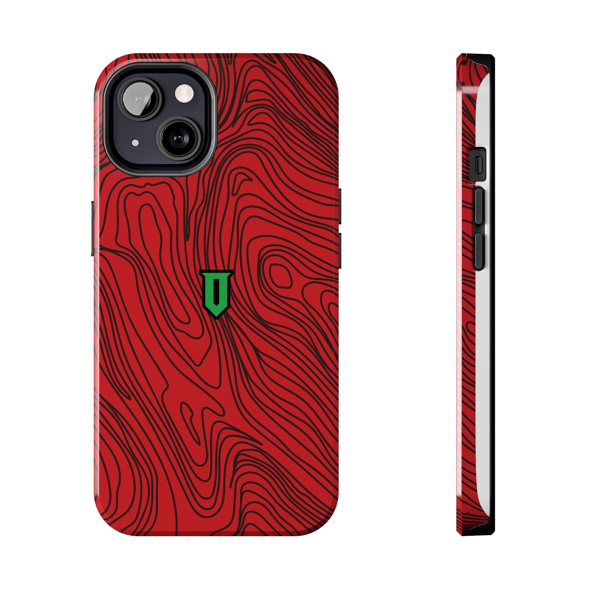 Red Damascus Phone Case - Optimus