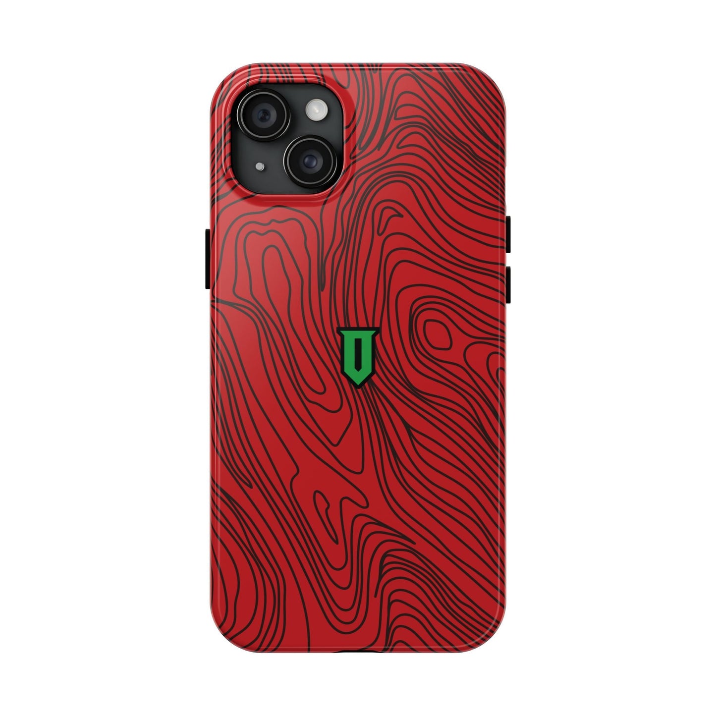 Red Damascus Phone Case - Optimus