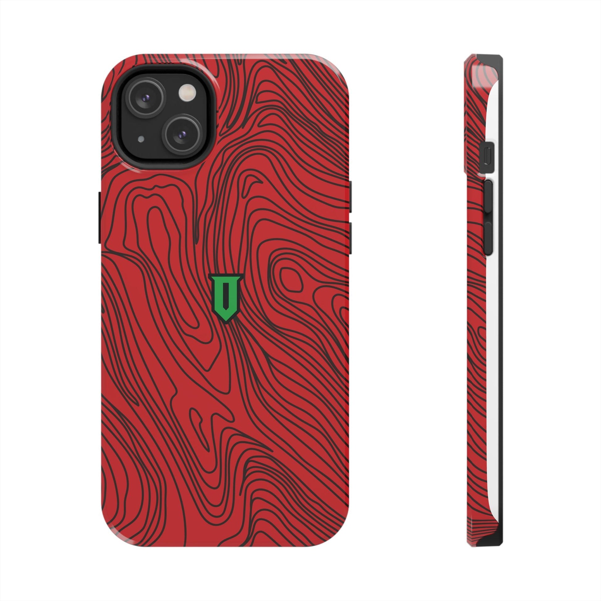 Red Damascus Phone Case - Optimus