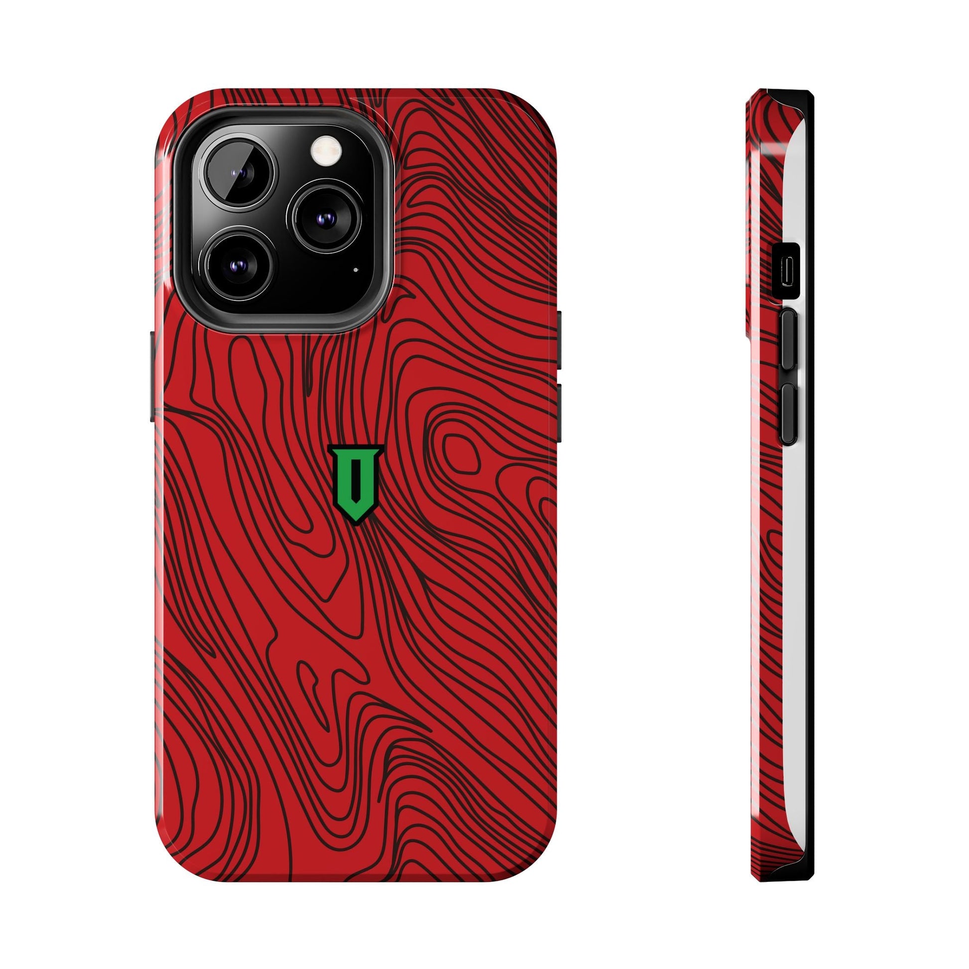 Red Damascus Phone Case - Optimus