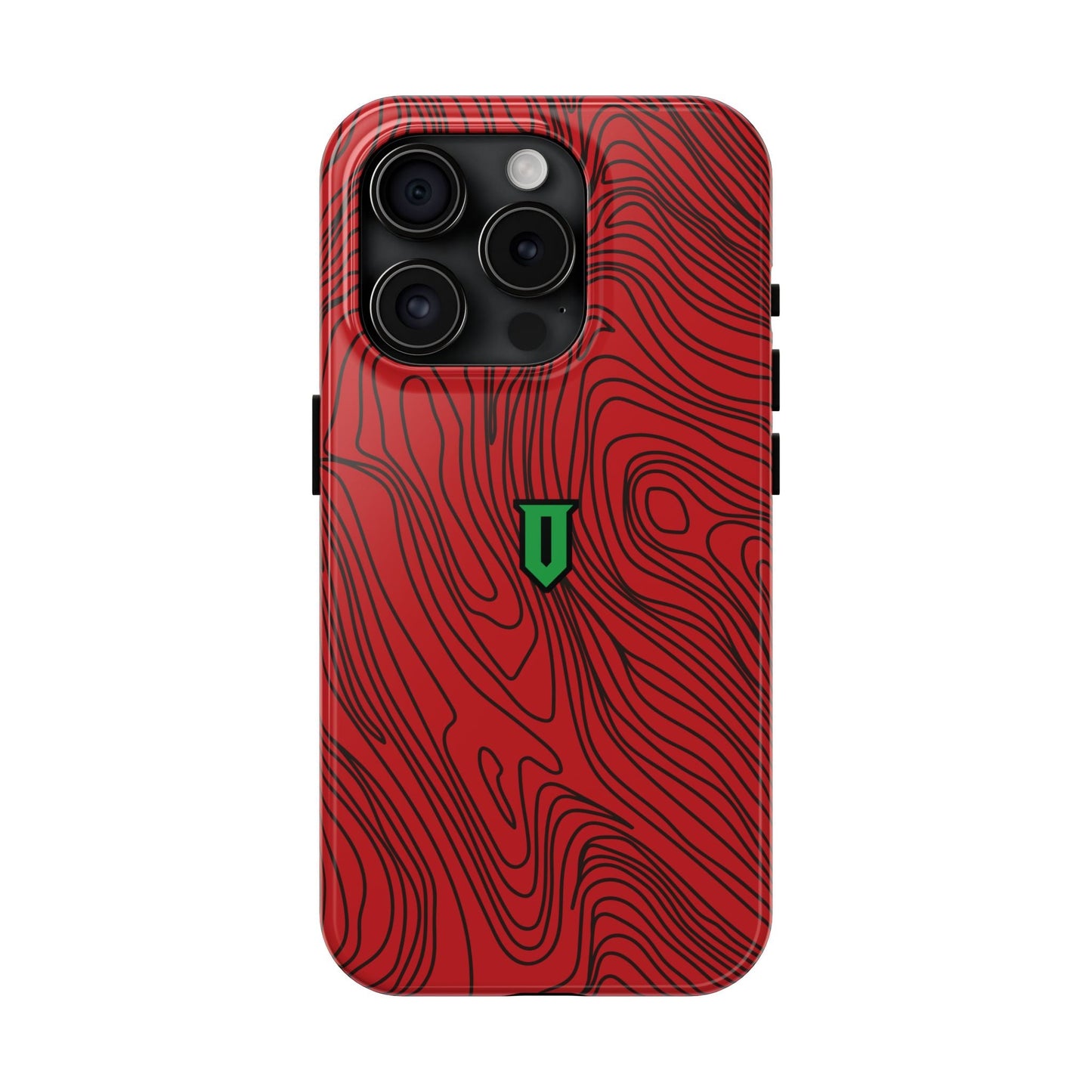 Red Damascus Phone Case - Optimus