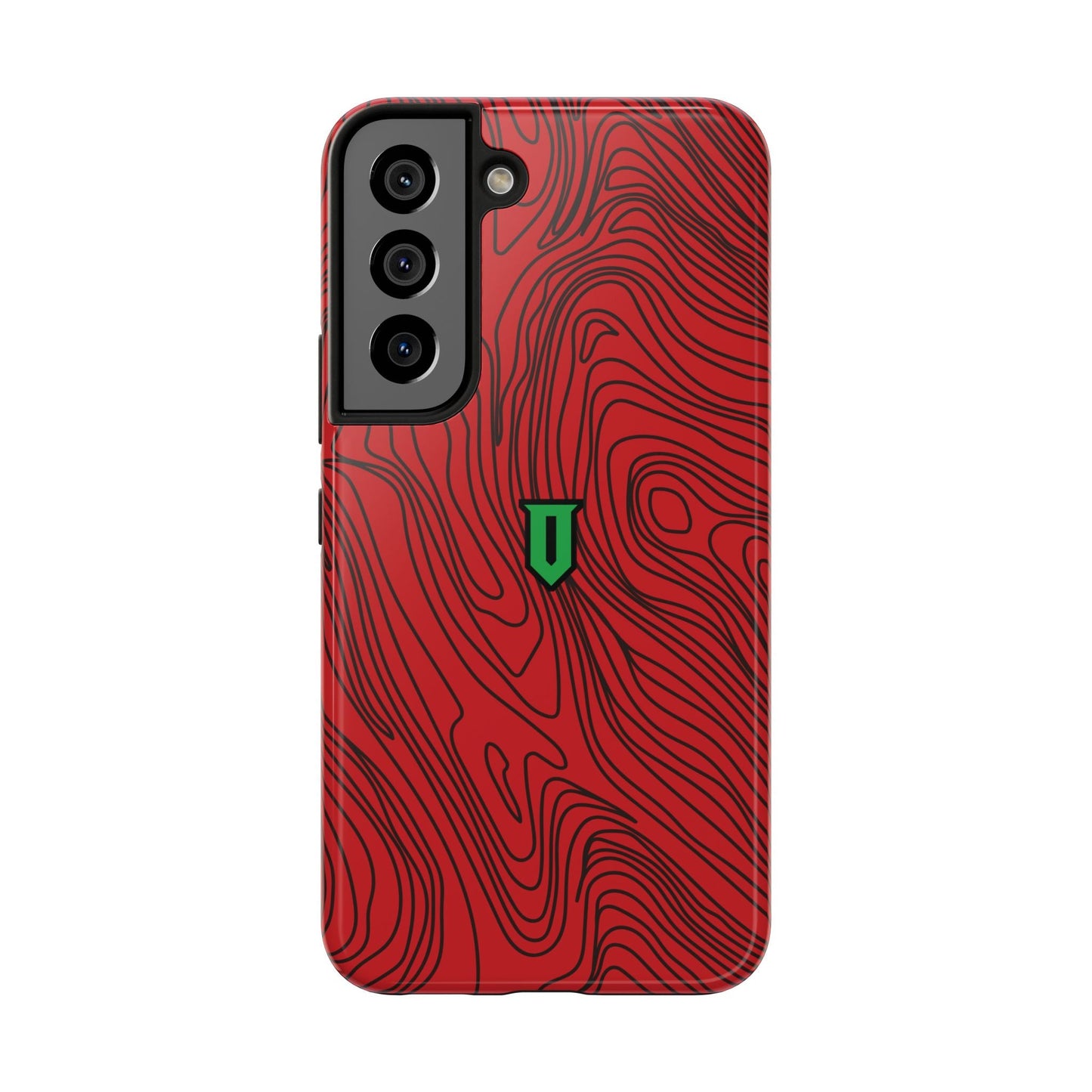 Red Damascus Phone Case - Optimus