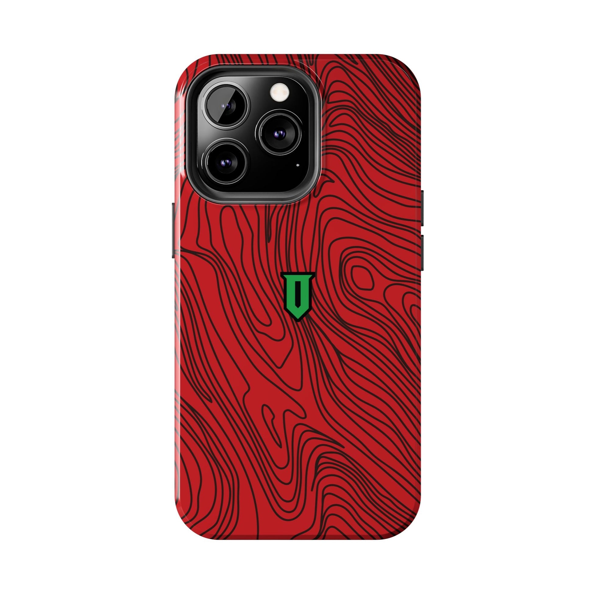 Red Damascus Phone Case - Optimus