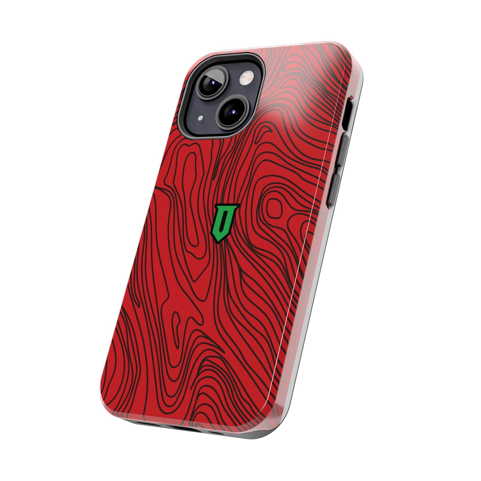 Red Damascus Phone Case - Optimus