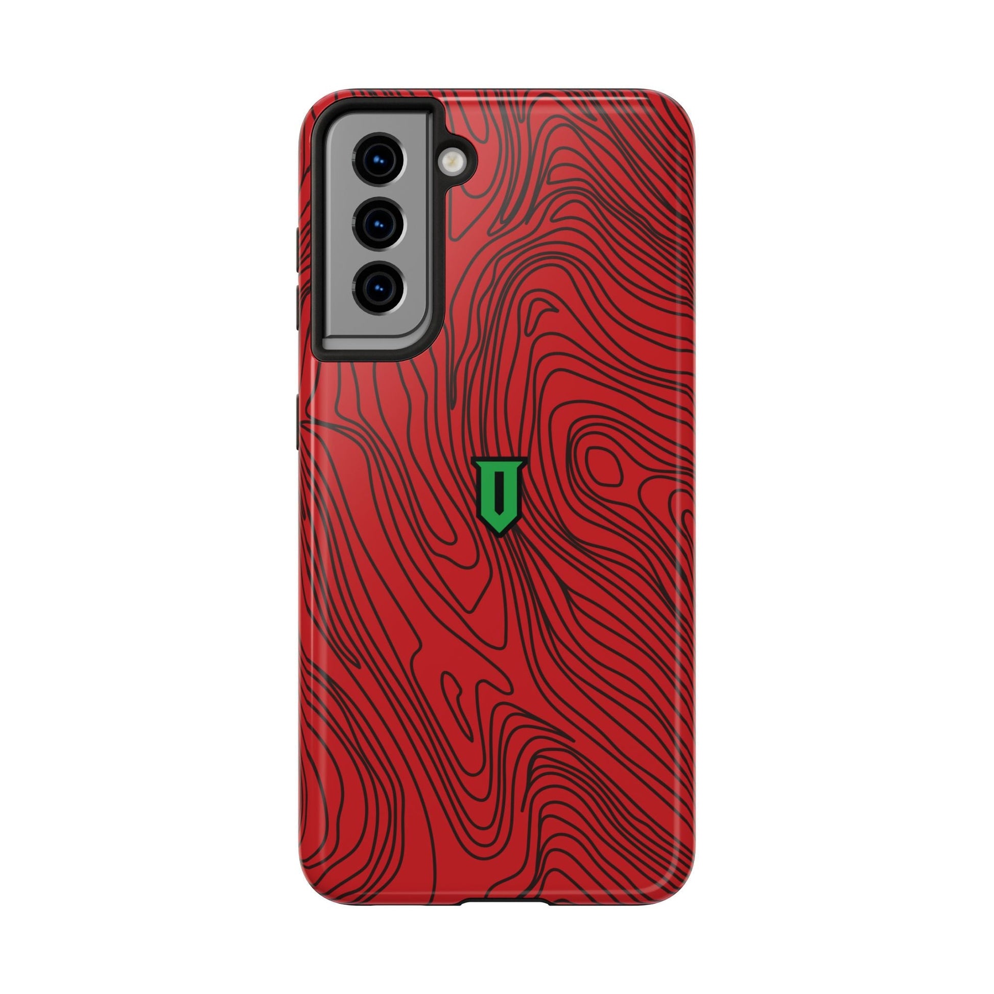 Red Damascus Phone Case - Optimus