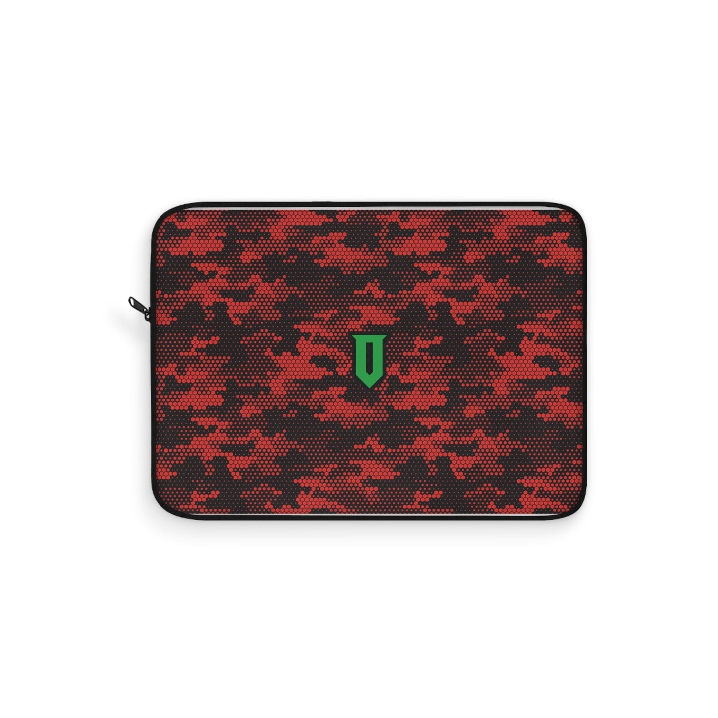 Red Hex Camo Laptop Sleeve - Optimus