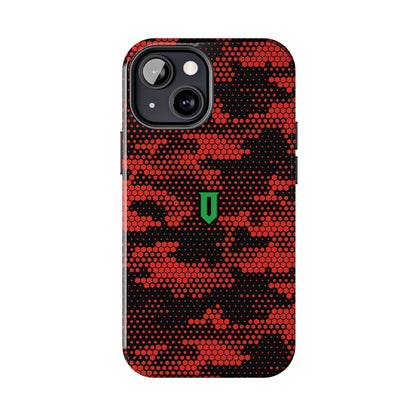 Red Hex Camo Phone Case - Optimus