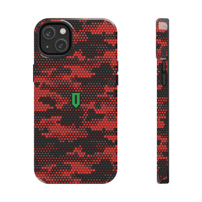 Red Hex Camo Phone Case - Optimus