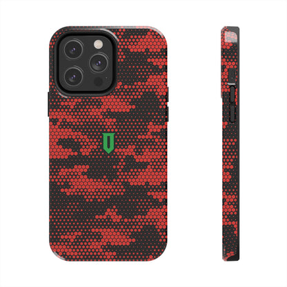 Red Hex Camo Phone Case - Optimus