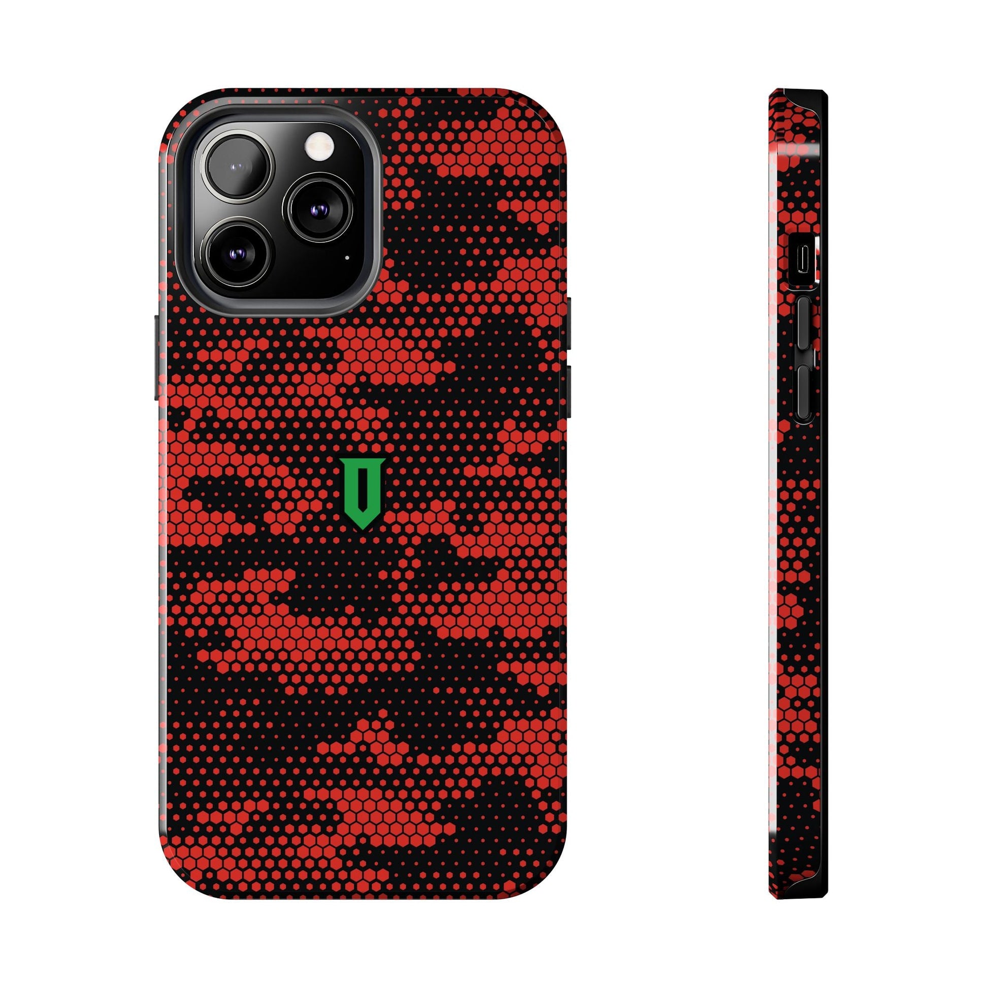 Red Hex Camo Phone Case - Optimus