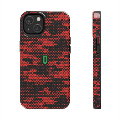 Red Hex Camo Phone Case - Optimus