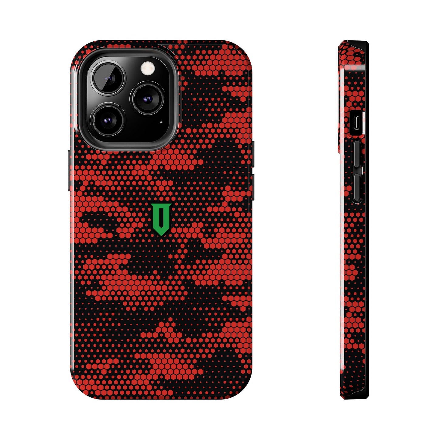 Red Hex Camo Phone Case - Optimus