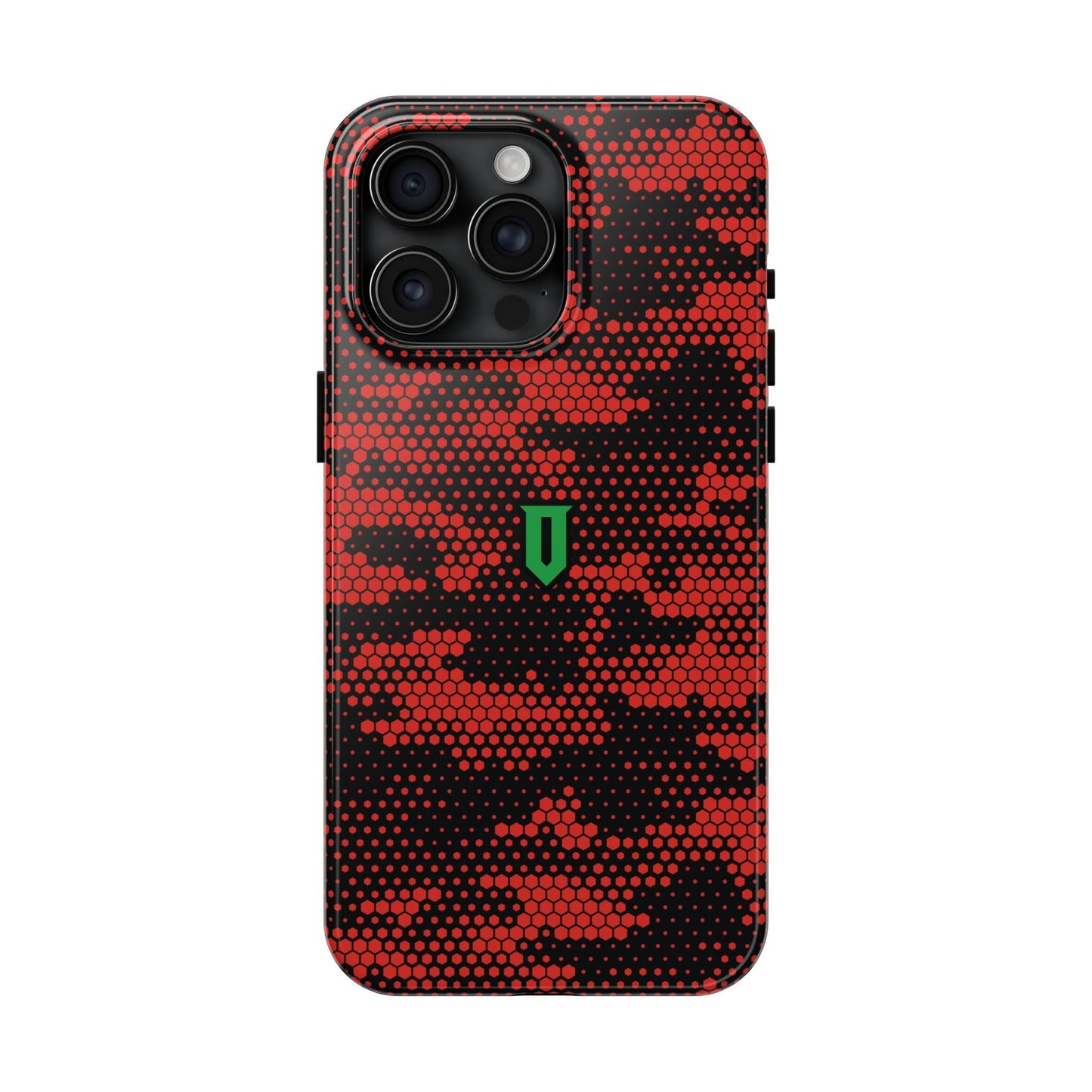 Red Hex Camo Phone Case - Optimus