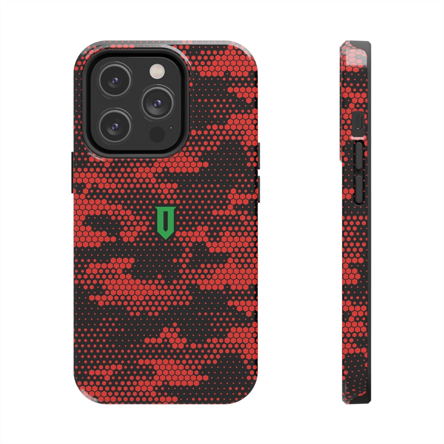 Red Hex Camo Phone Case - Optimus