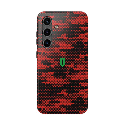 Red Hex Camo Phone Case - Optimus