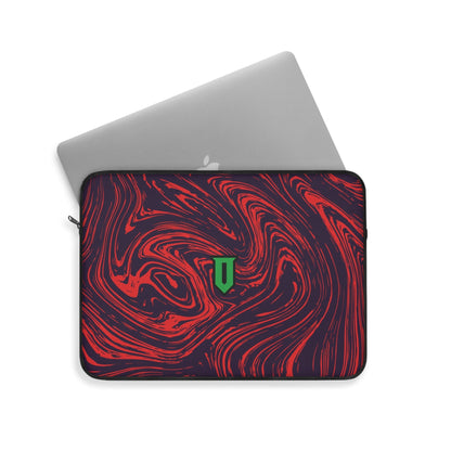 Red Marble Laptop Sleeve - Optimus