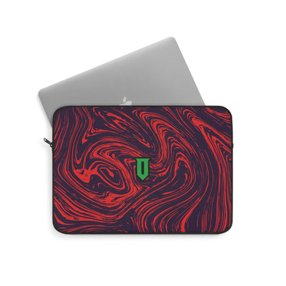 Red Marble Laptop Sleeve - Optimus