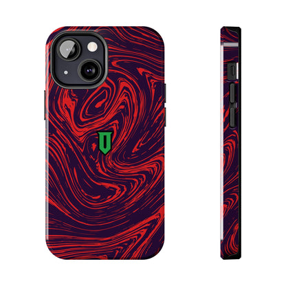 Red Marble Phone Case - Optimus