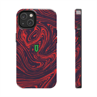 Red Marble Phone Case - Optimus