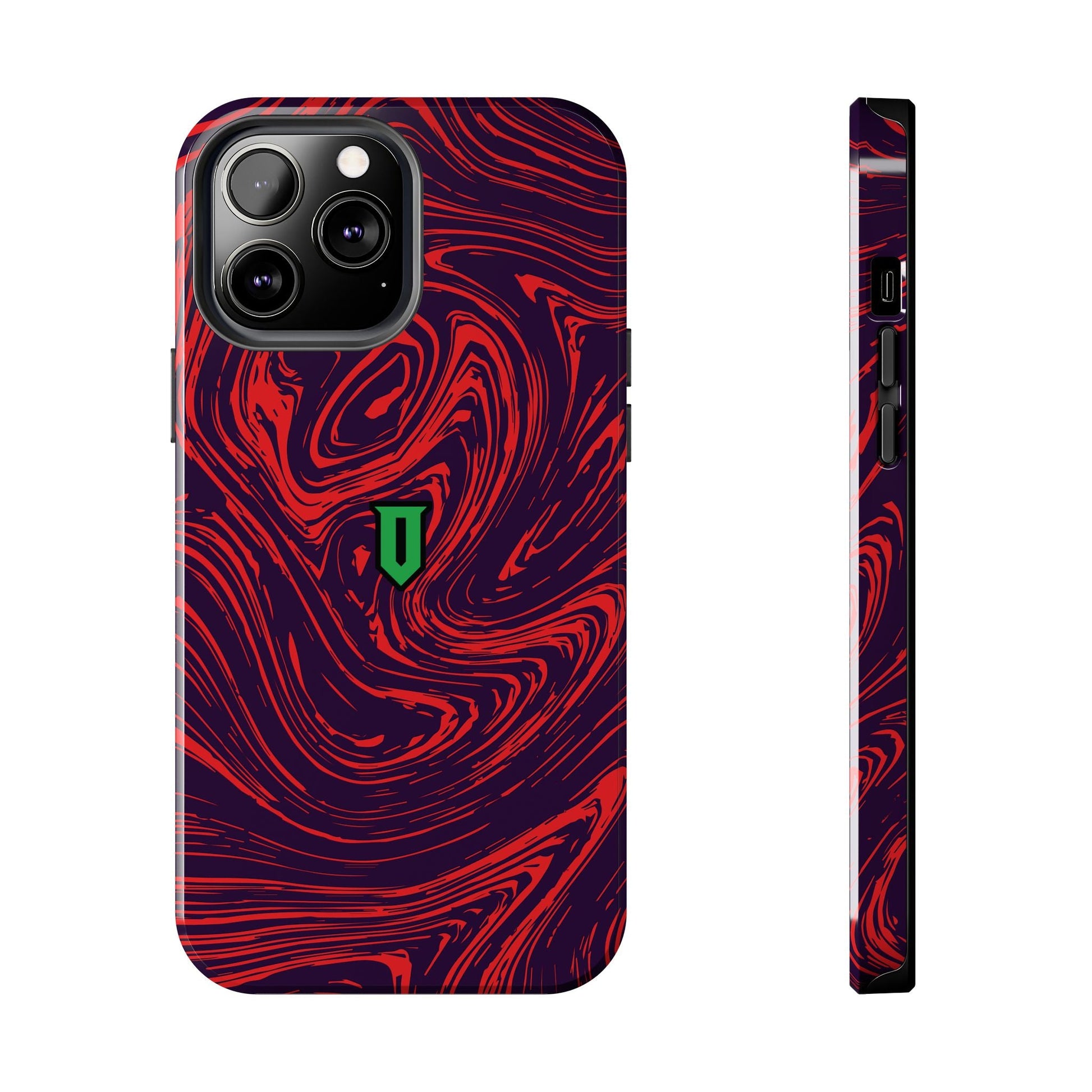 Red Marble Phone Case - Optimus