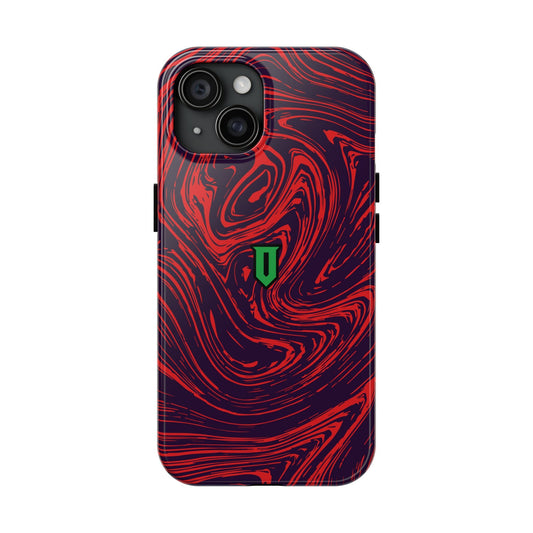 Red Marble Phone Case - Optimus